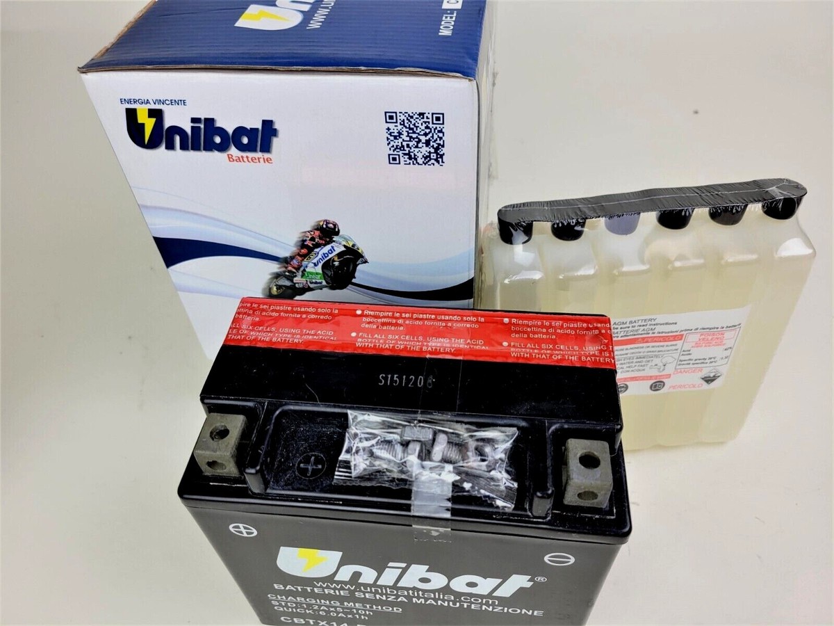 KAWASAKI ZX-12R ZX12R 1200 00-05 AGM MAINTENANCE FREE REPLACEMENT