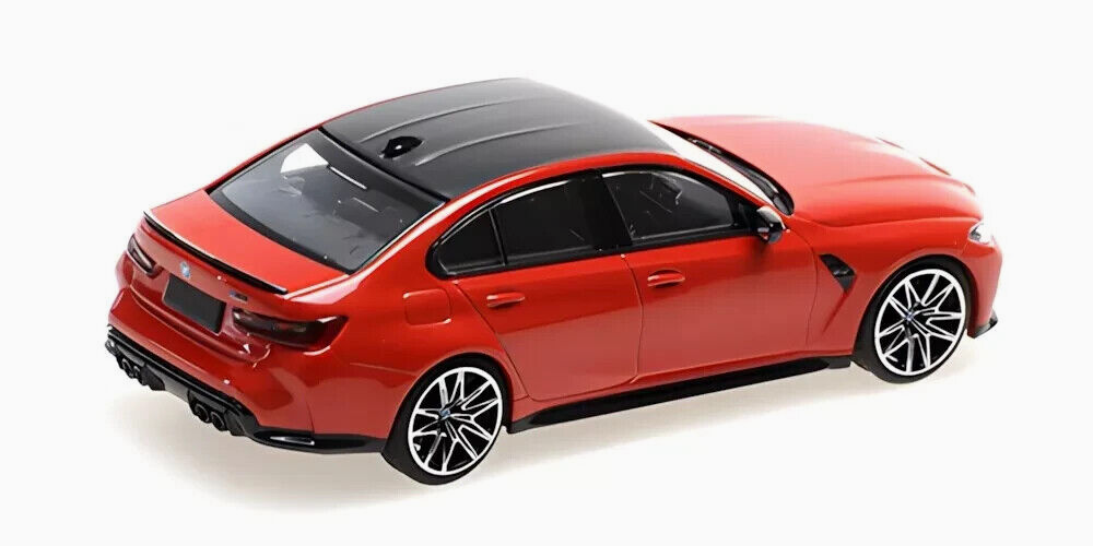 1/43 BMW M3 (G80) 2020 Red Metallic Diecast Model Car by