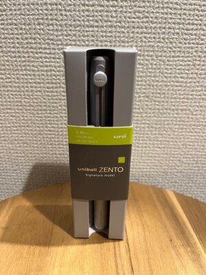 Mitsubishi Pencil uniball ZENTO signature model silver 0.38mm