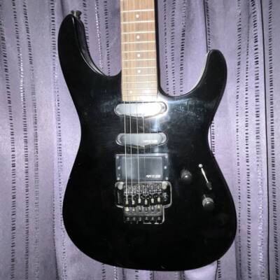 Electric Guitar Fernandes FR-55 Black 6 Strings | eBay