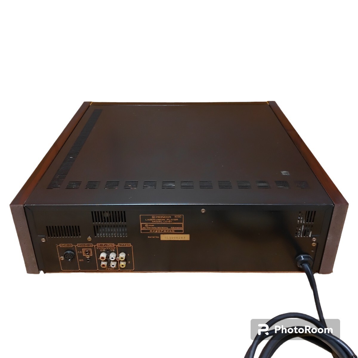 Pioneer LD-S1 LD Laserdisc Player Flagship Model Confirmed