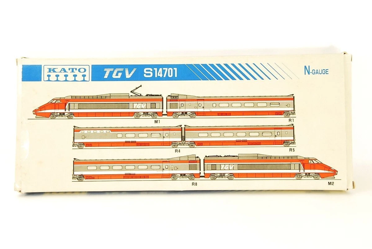 鉄道模型 KATO TGV S14701 N-GAUGE Kato S14701 TGV N Scale Bullet