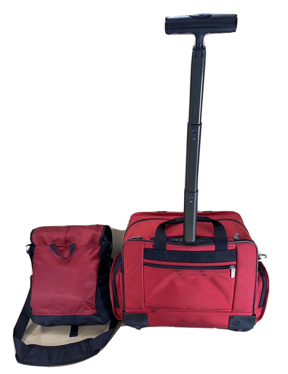 Victorinox Mobilizer NXT Red 17” Wheeled Carry On Duffle & 12