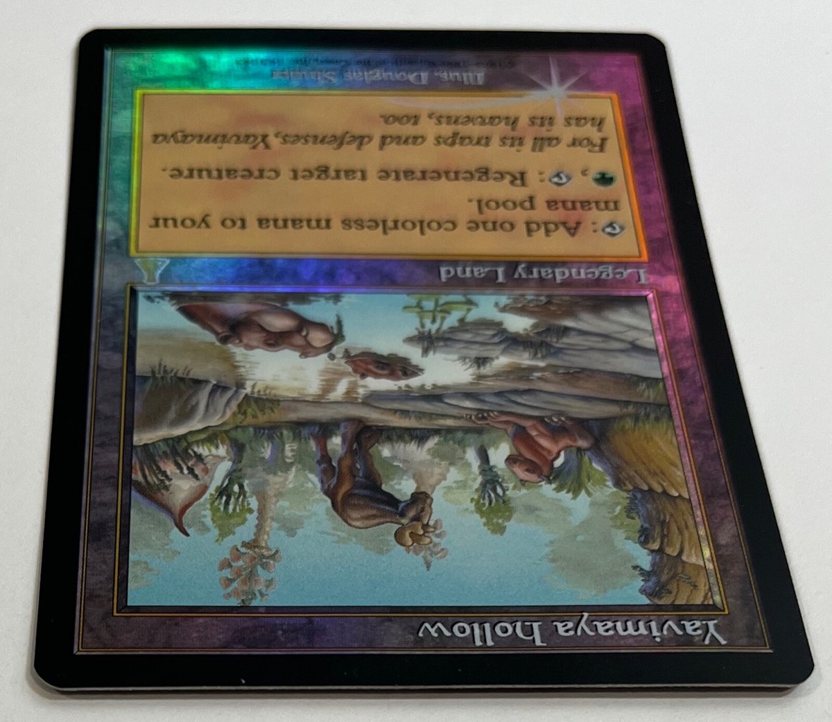 ヤヴィマヤのうろ穴 foil MTG 日本語版 一週間限定 foil ヤヴィマヤの