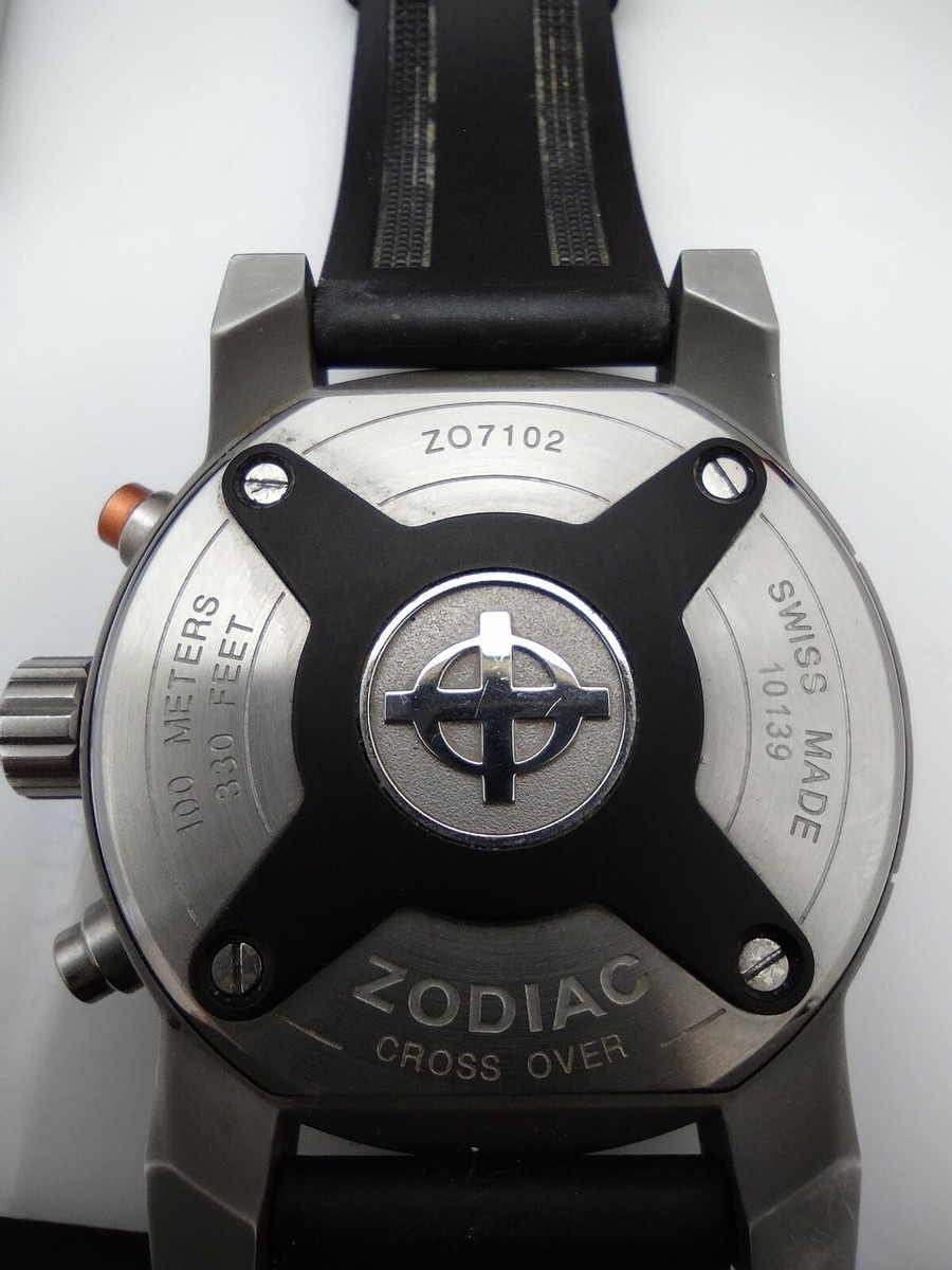 k622 Men's Handsome Zodiac 1882 Crossover ZO7102 Wristwatch | eBay