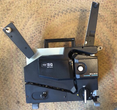 ELMO 16CL 16mm Projector 5 Blade Shutter 16-CL Optical Channel