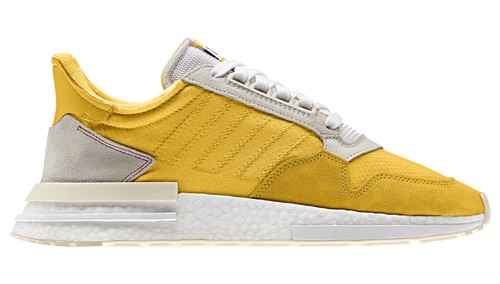 54 New Adidas Originals ZX 500 RM Boost BD7867 Lilac/White Men's