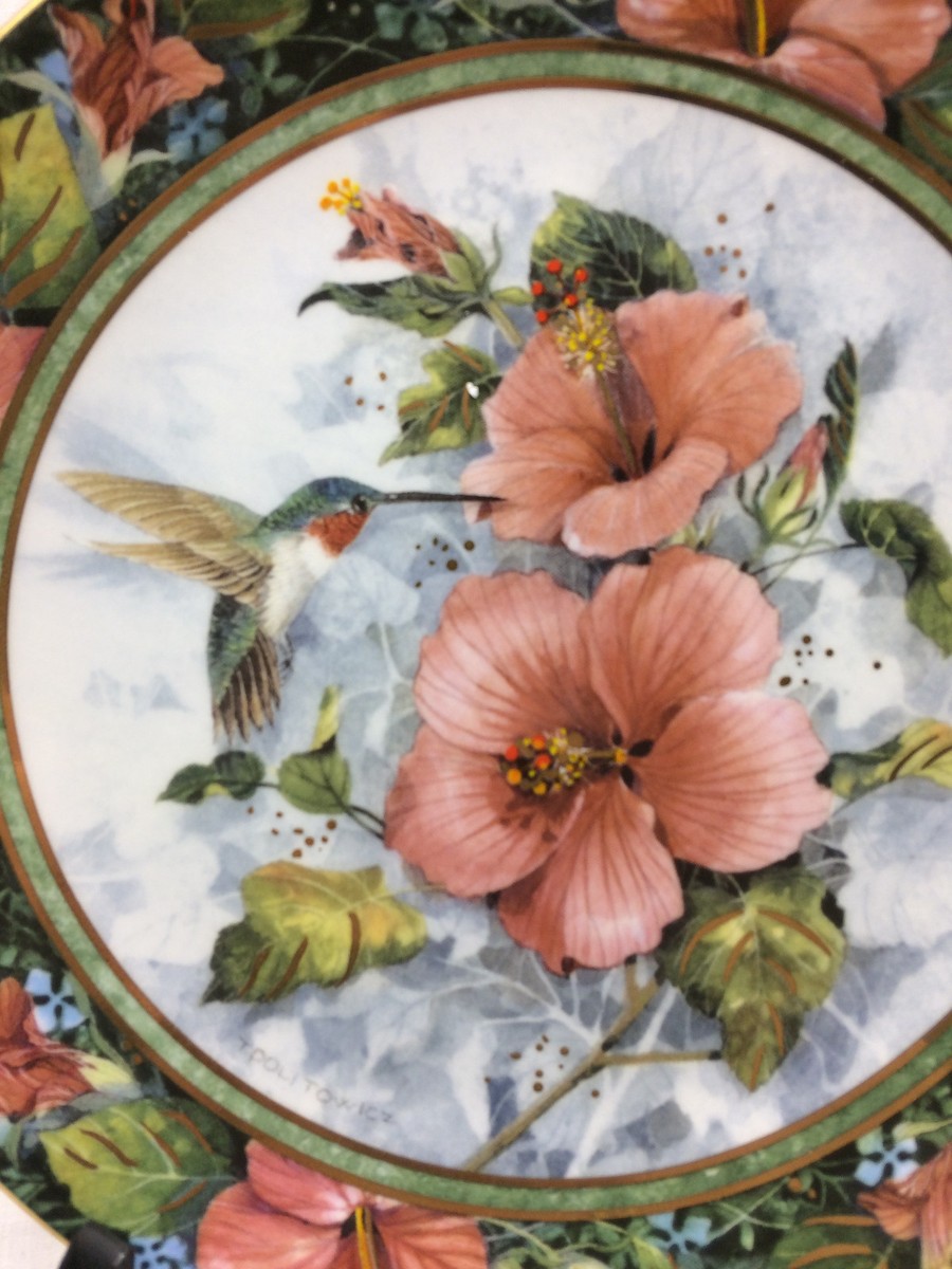 Franklin Mint The Imperial Hummingbird T. Politowicz Limited