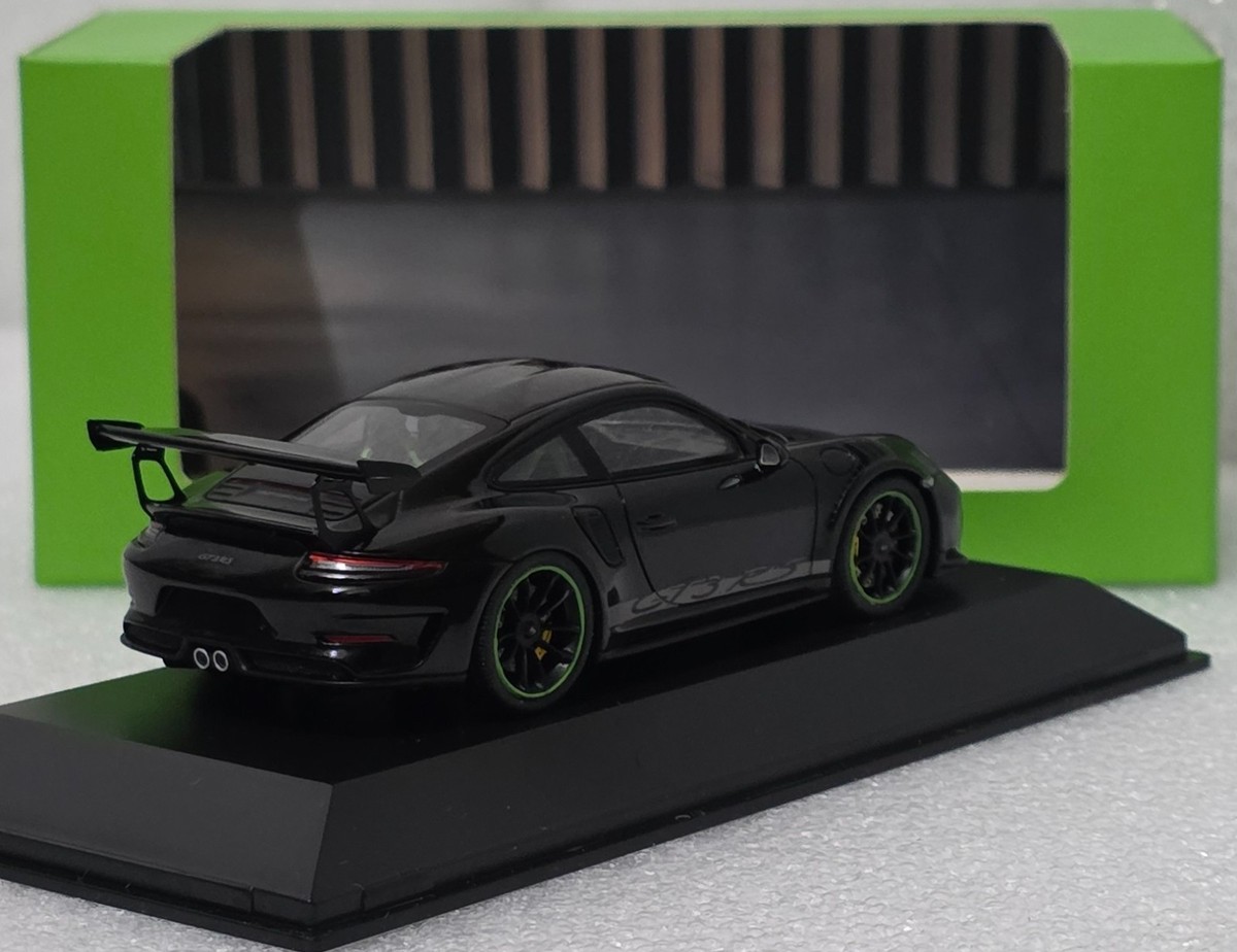 Porsche 911 (991) GT3 RS Weissach Pack 2018 Black 1:43 Spark WAX