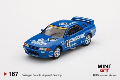 MINI GT 167 Nissan Skyline GT-R (R32) Gr. A #12 Calsonic 1992