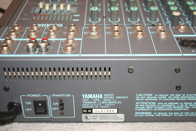 YAMAHA MIXER MODEL MM 1402 * | eBay