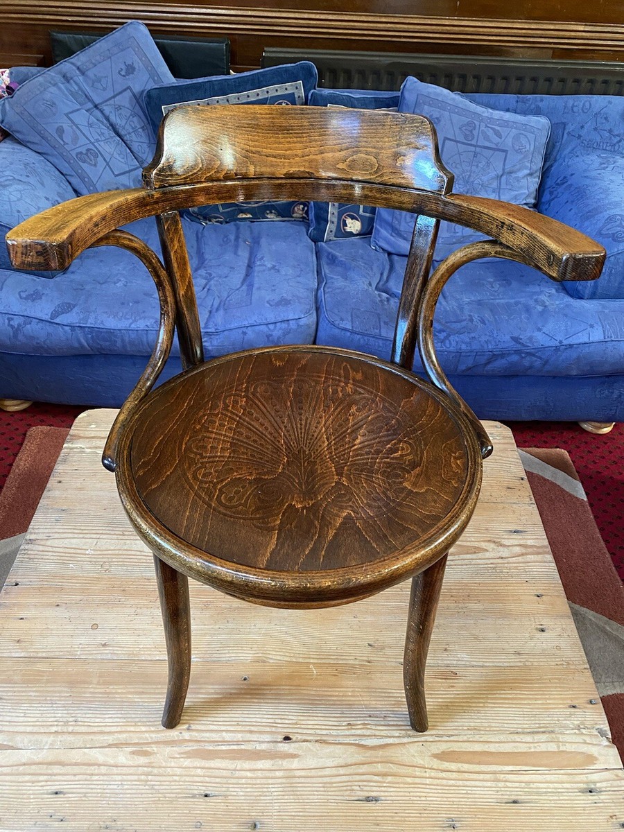 Antique Thonet Bentwood Chair 6003 - Czechoslovakia | eBay