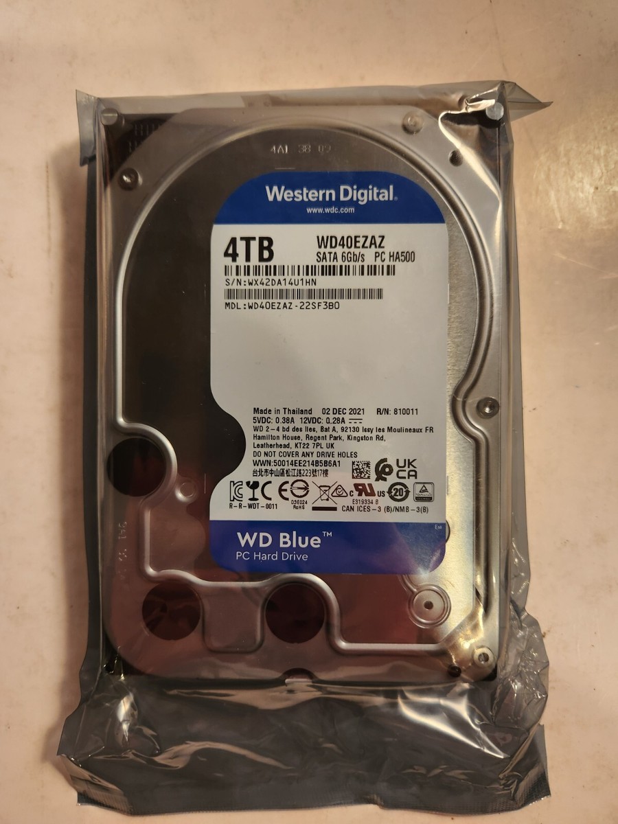 内蔵HDD WestanDegital WD Blue 4TB 売れ筋 （4台セット）