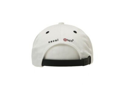WTAPS x sacai Cotton Twill Cap White Black One Size | eBay