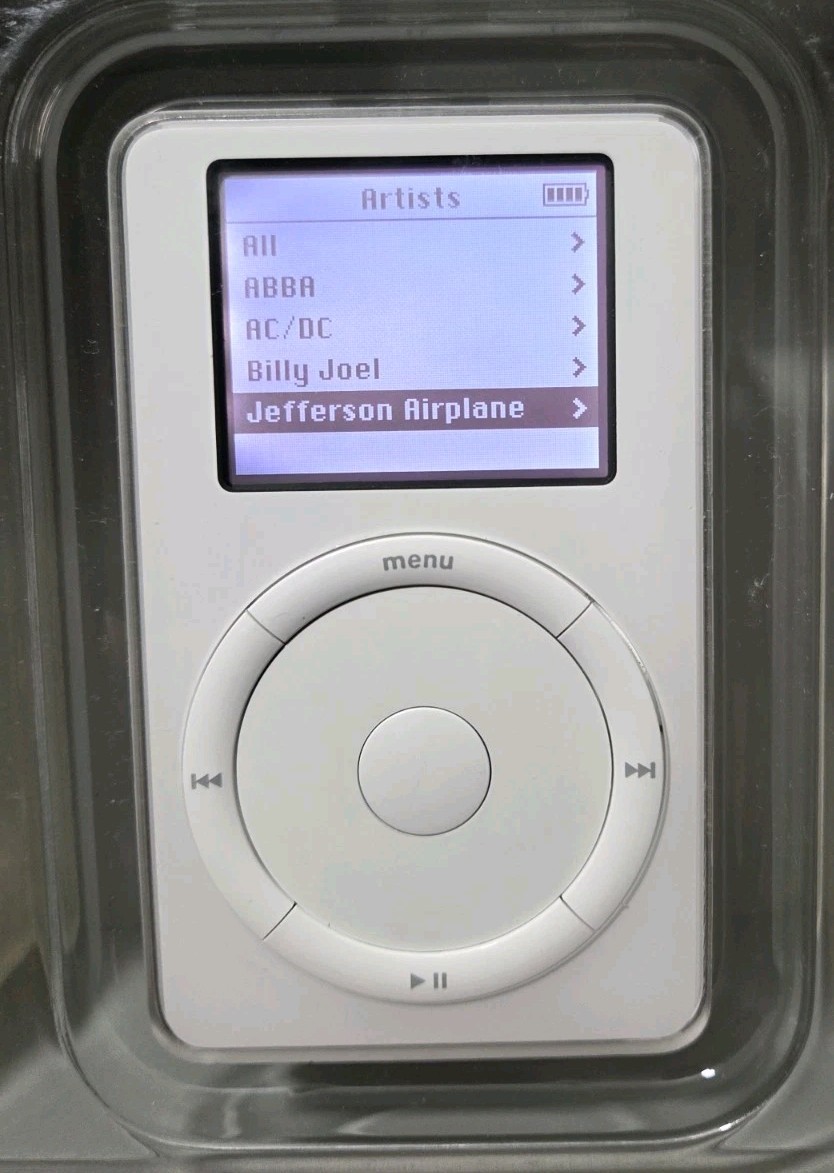 iPod 第2世代 A1019 M8737J/A フルセット 完動美品 Mac用 Apple