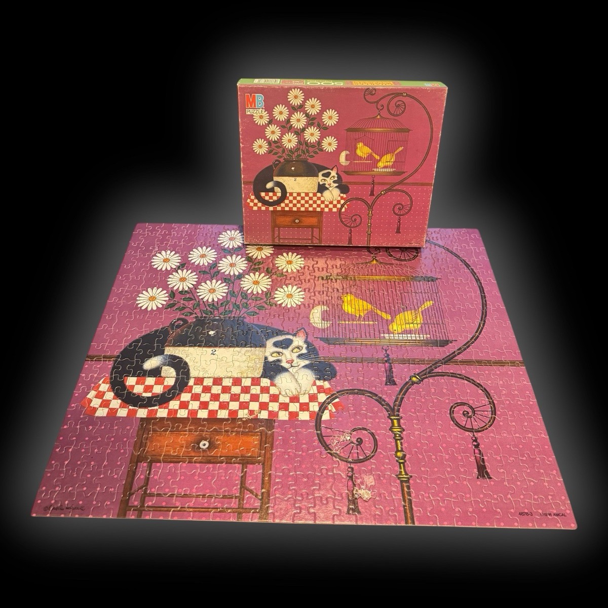 即購入可☆未開封MILTON BRADLEY ジグソーパズル1971年アメリカ製