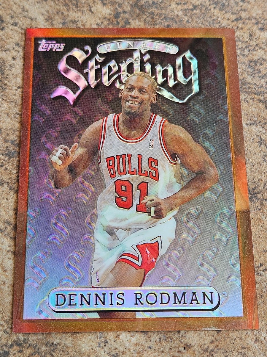 NBA 50topps 1996-97#176dennis rodman+1sc
