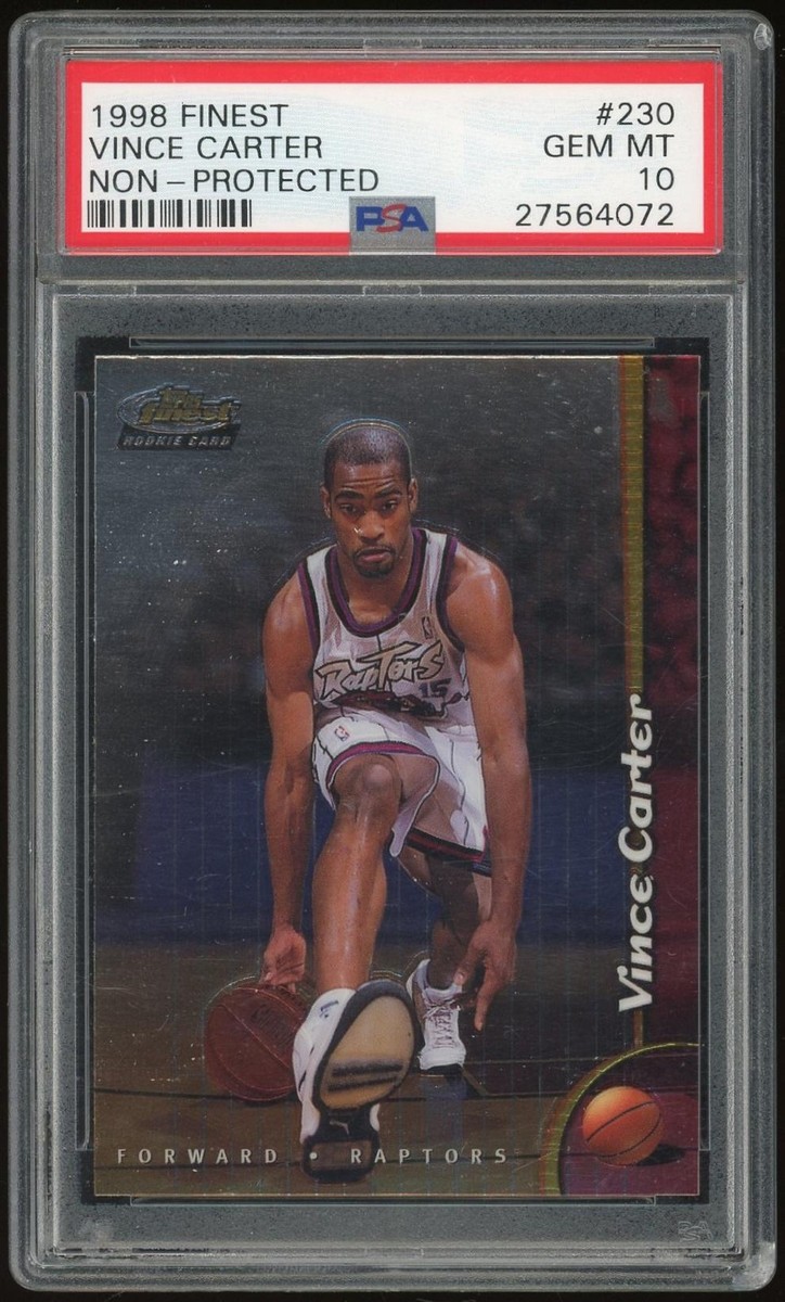 NBA カード Vince carter PSA10 123枚限定 NBA カード Vince carter