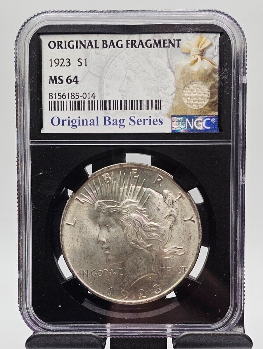 1923年 アメリカ ピースダラー 銀貨 NGC MS64 アンティークコイン