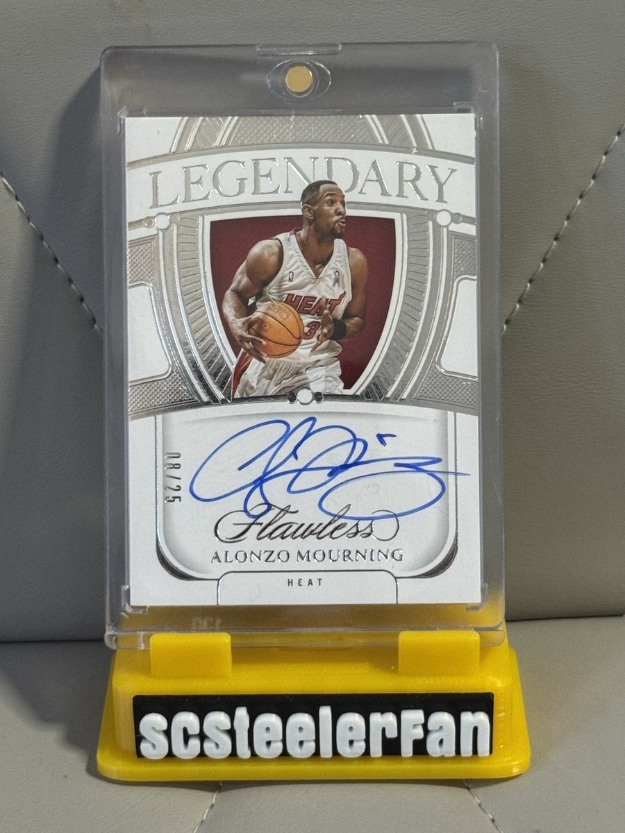 Alonzo Mourning Auto psa9 panini
