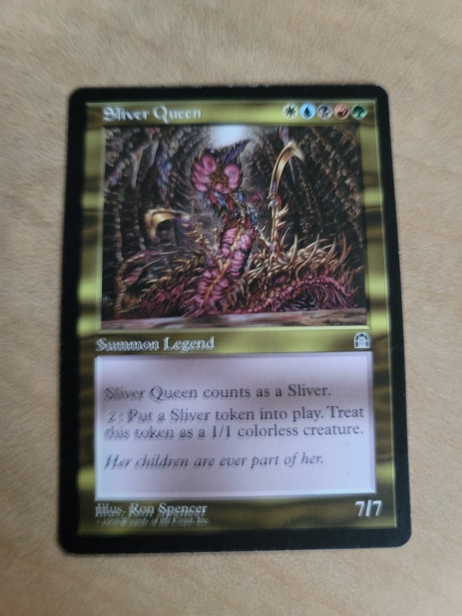 MTG スリヴァーの女王/Sliver Queen 英語版✴︎EX MTG】スリヴァーの