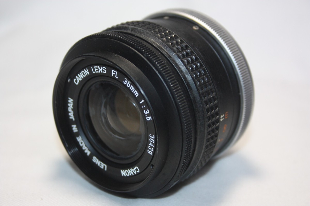Canon LENS FL 35mm 1:3.5 26797 ケース付き 【公式通販】