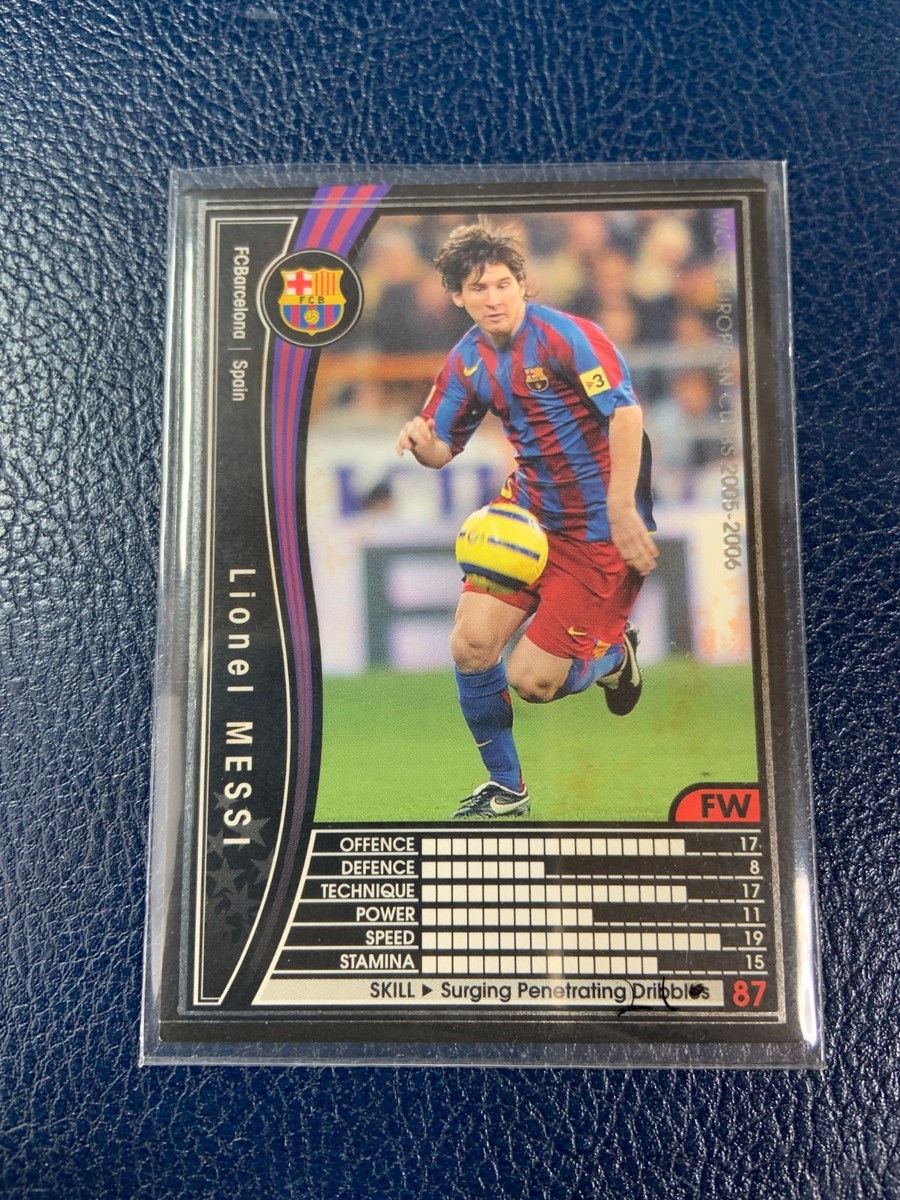 WCCF 05-06 YGS メッシ 海外版 WCCF 05-06 YGS メッシ 海外版 WCCF 05