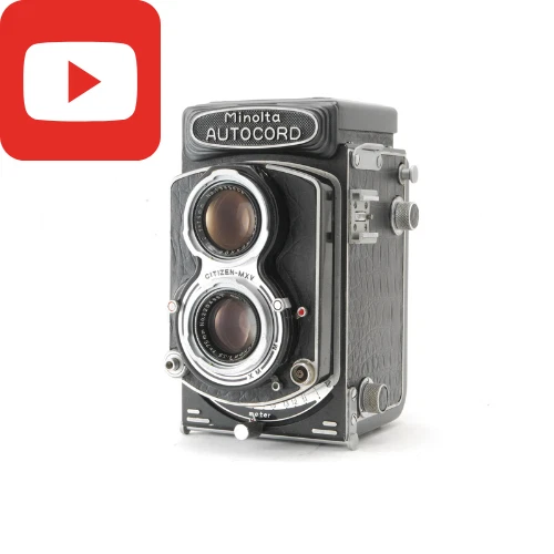 分解整備済み Minolta AUTOCORD 75mm F3.5 #8651 分解整備済み Minolta