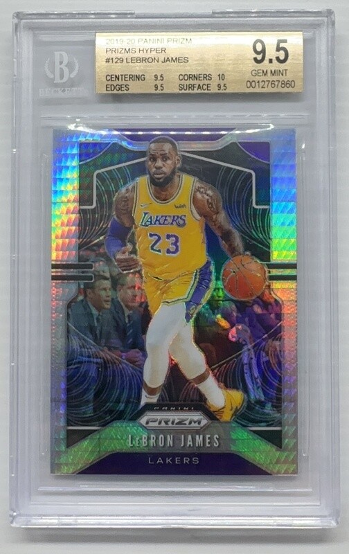 希少】2019-20 Lebron James HYPER PRIZM