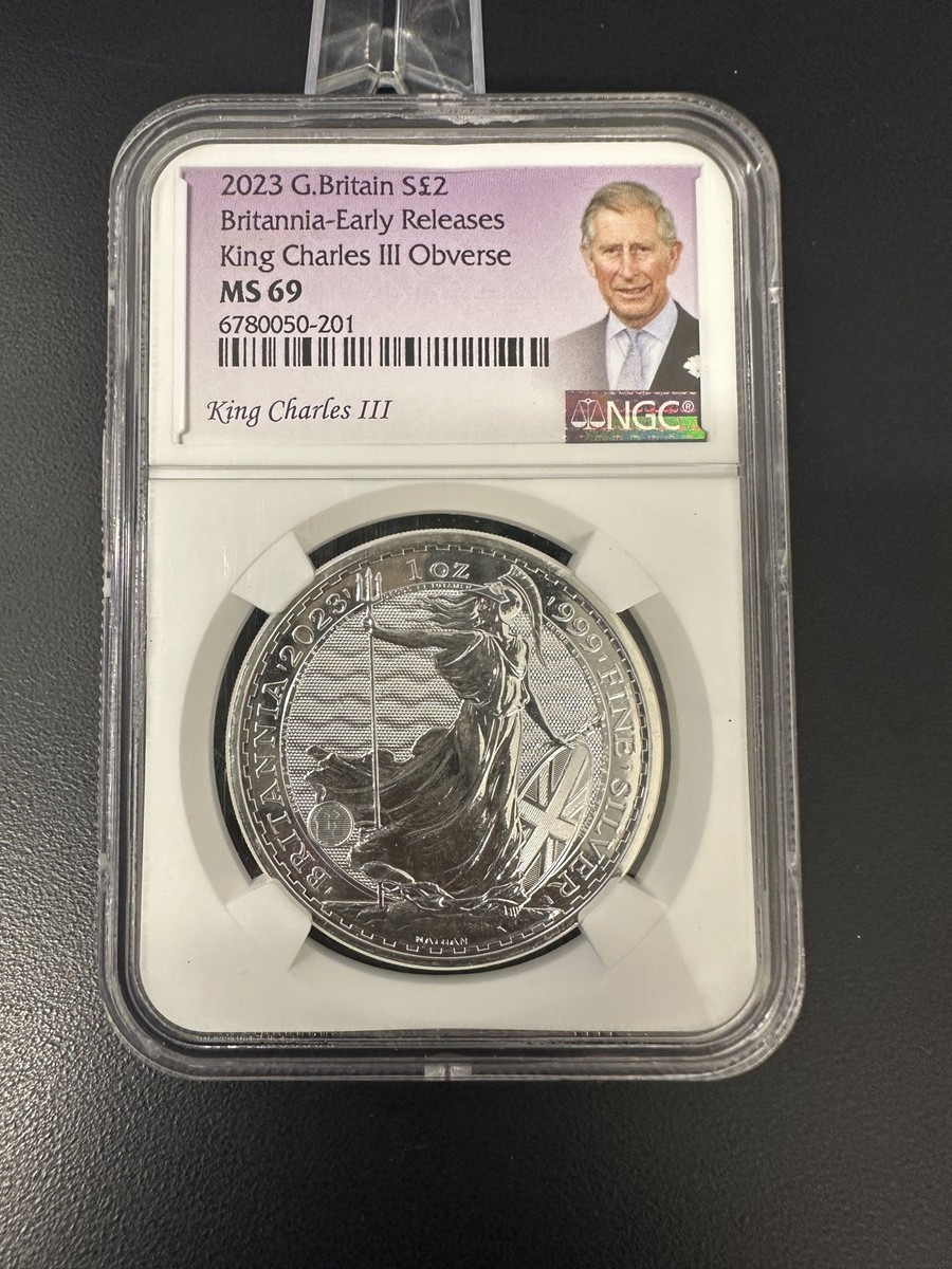 銀貨 G.Britain 2021年 NGC MS69 イギリス ブリタニア