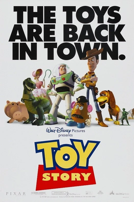 90s 当時物 TOY STORY UK版 ポスター パネル TOY STORY 2 - 1999
