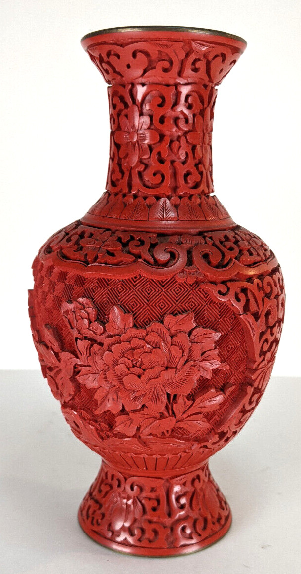 透かし彫り模様壺型 一輪挿し3点セット