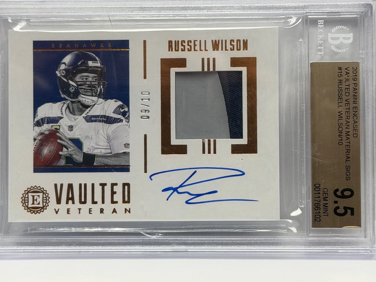 RUSSELL WIlSON ラッセル ウイルソン 直筆サイン AUTO NFL RUSSELL