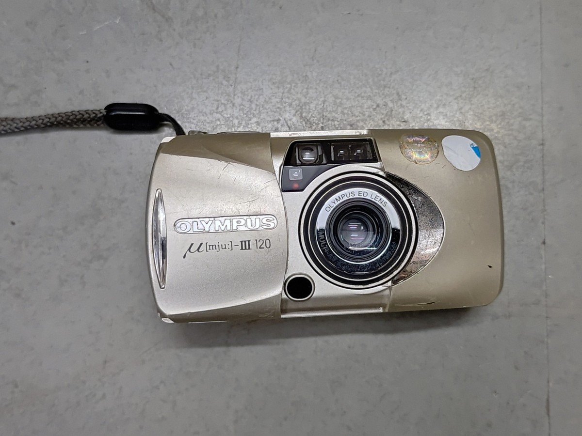 フィルムカメラ OLYMPUS μ-III 120 動作確認済み μ（ミュー）-III 120