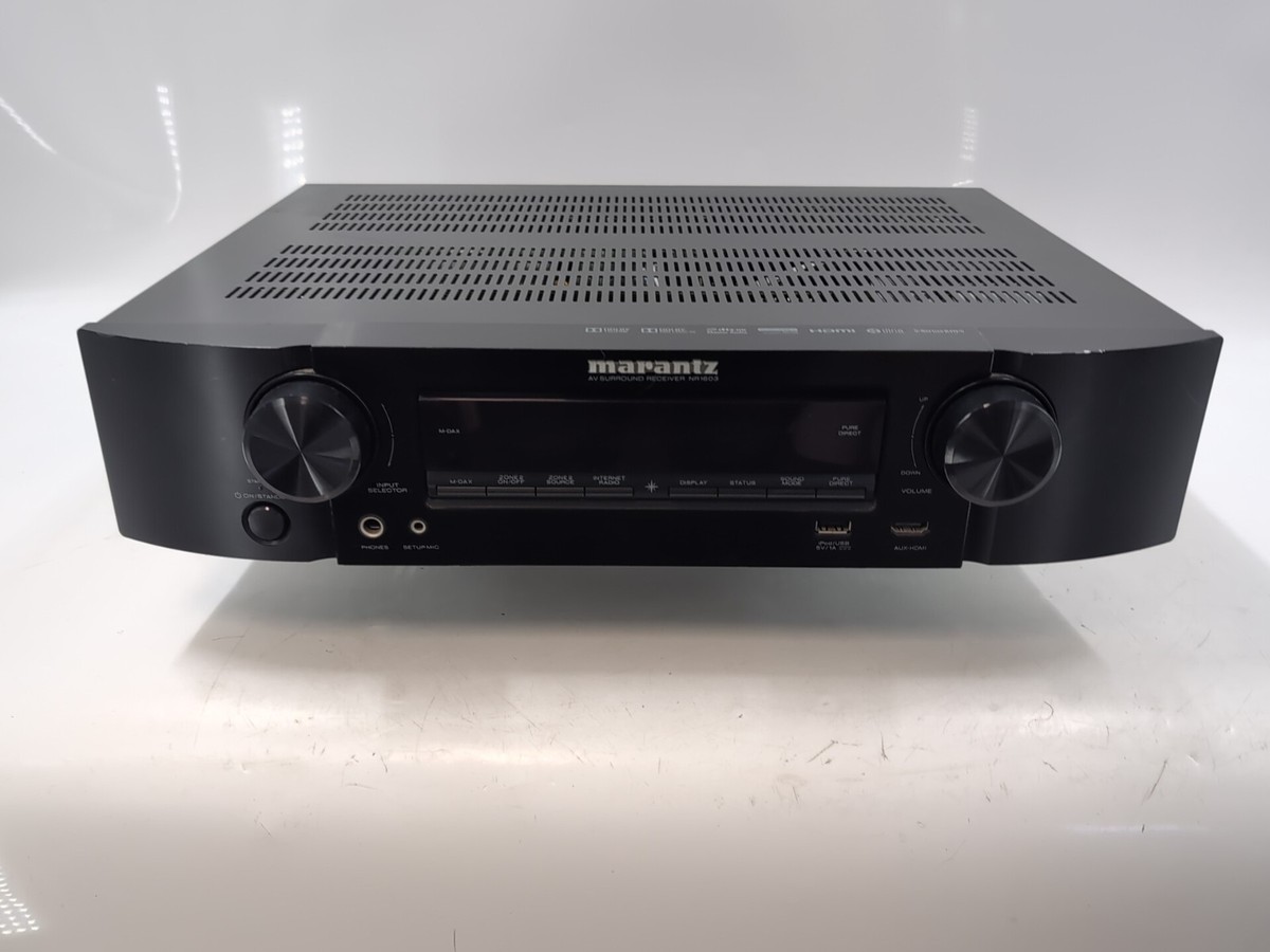 マランツ AVアンプ NR1603 ブラック 【公式通販】