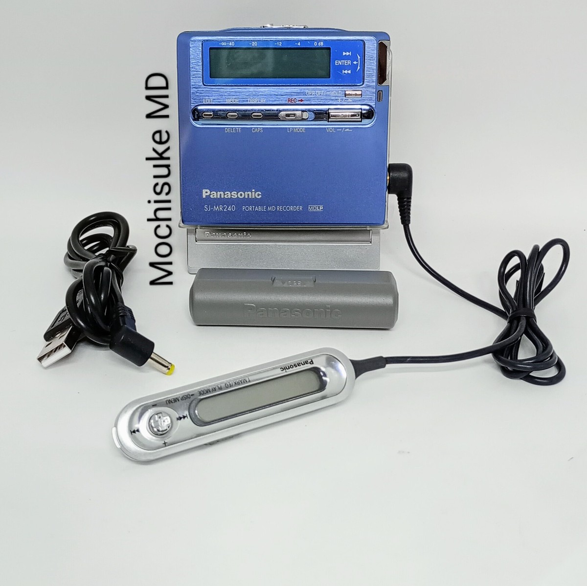 Panasonic SJ-MJ80 MDプレーヤー 0368 Panasonic SJ-MJ80 MDプレーヤー