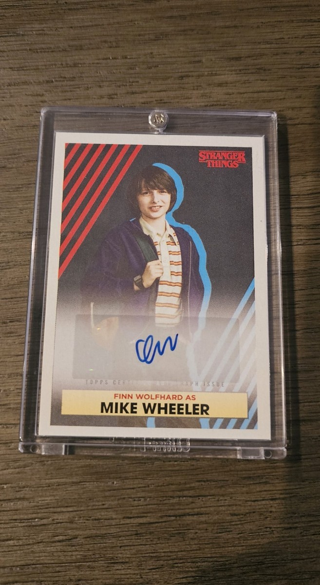 ストレンジャーシングス カードボックス マイク finn wolf hard