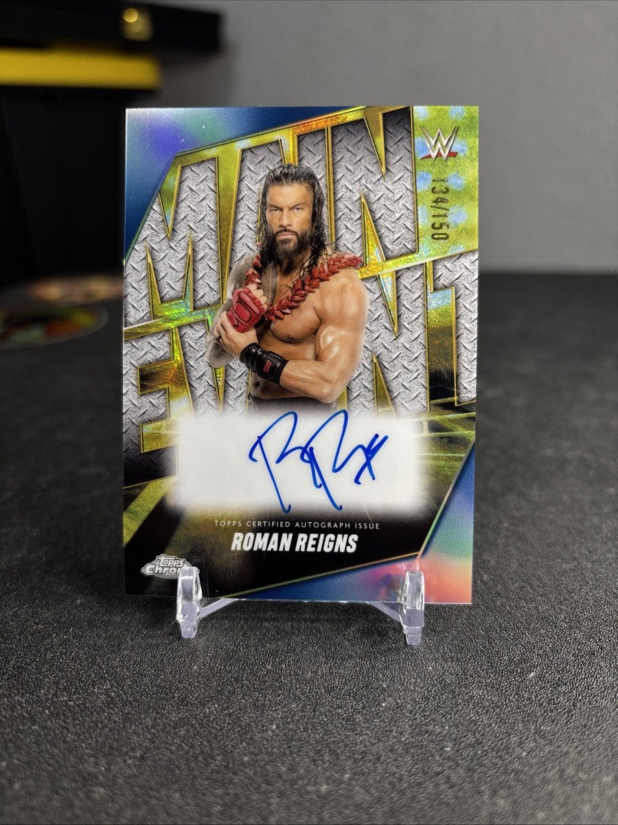 ロマン・レインズ サイン入りカード 2枚セット ロマンレインズサイン
