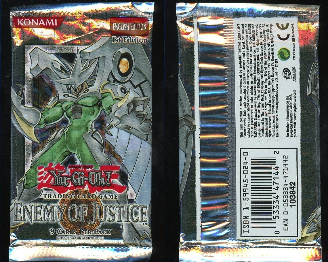 遊戯王enemy of Justice 未開封BOX シュリンク付き