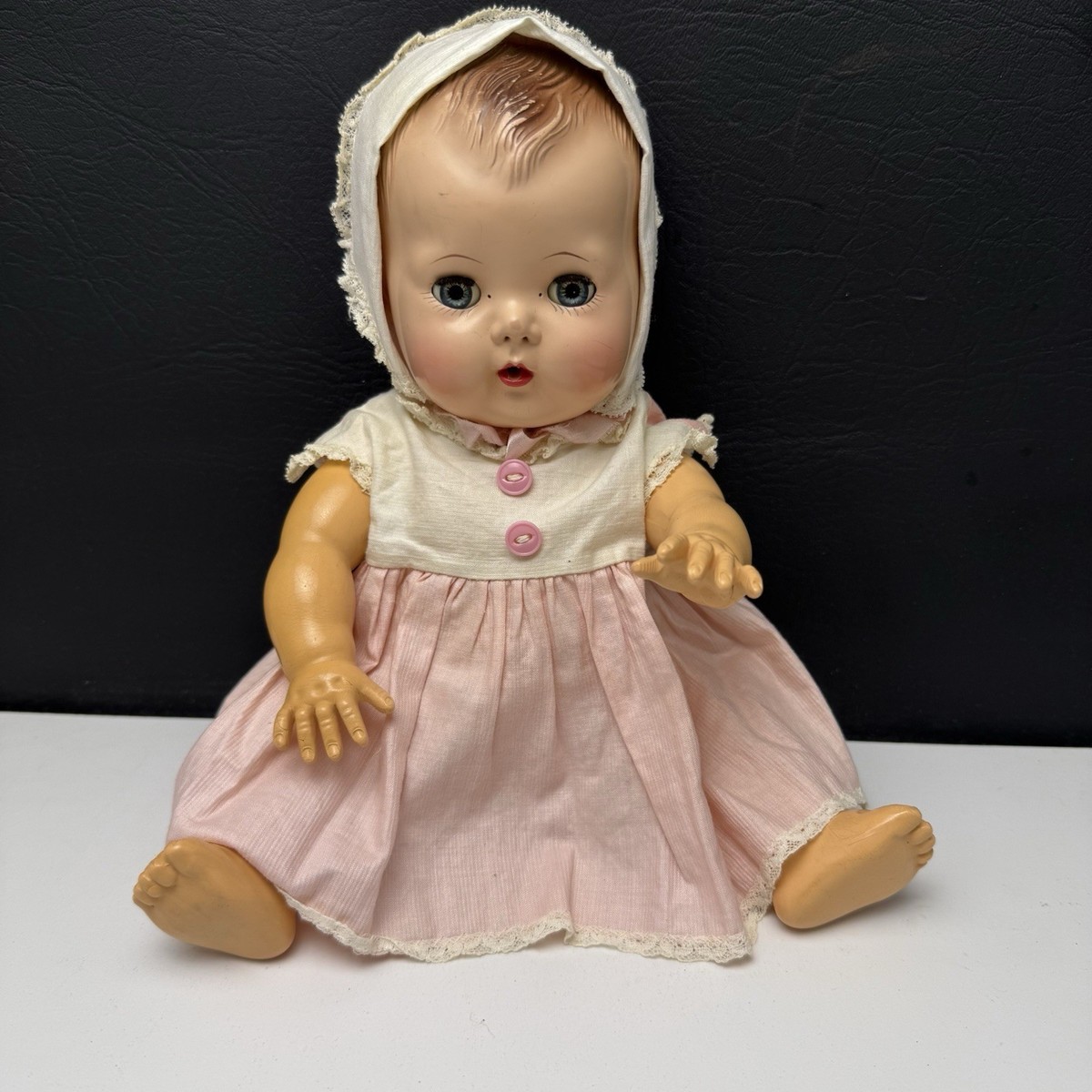 cute!ビンテージtiny tears コンポジションぺビースリープドール