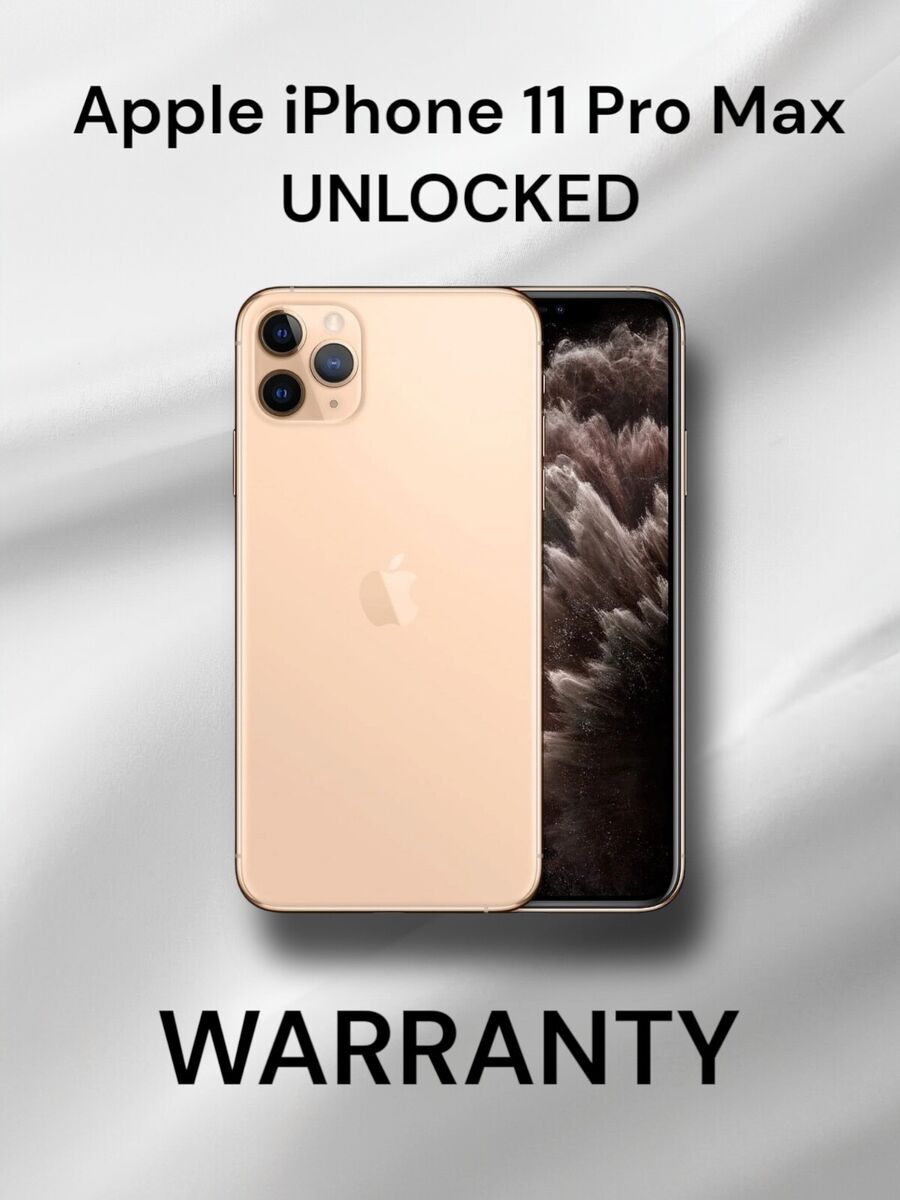 Apple iPhone 11 Pro Max - 64 GB - Gold (Unlocked) for sale online