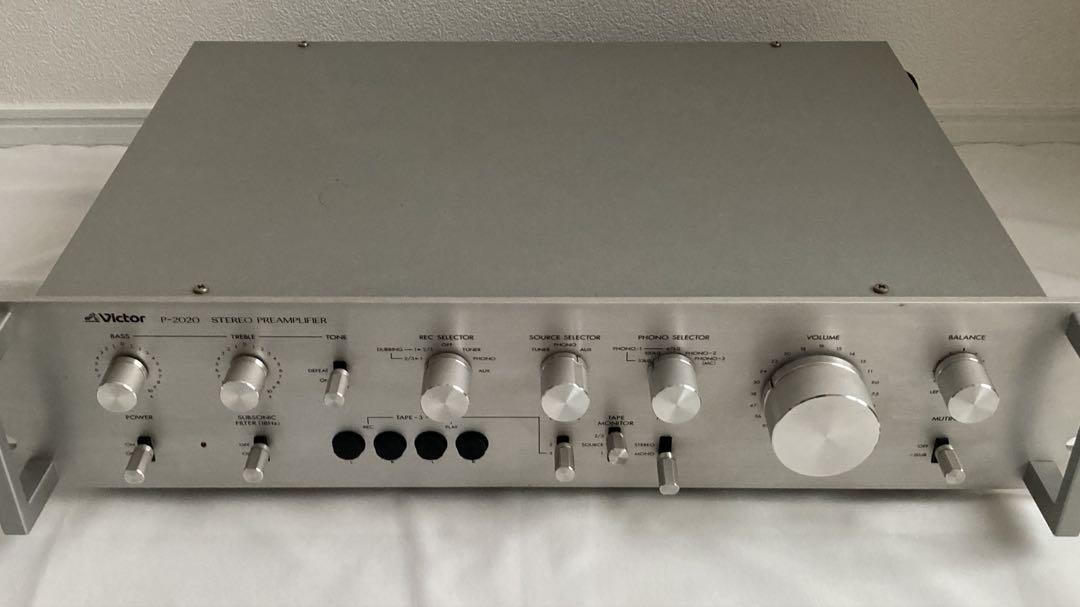 アンプ Victor P-2020 stereo preamplifier Victor P-2020 Stereo