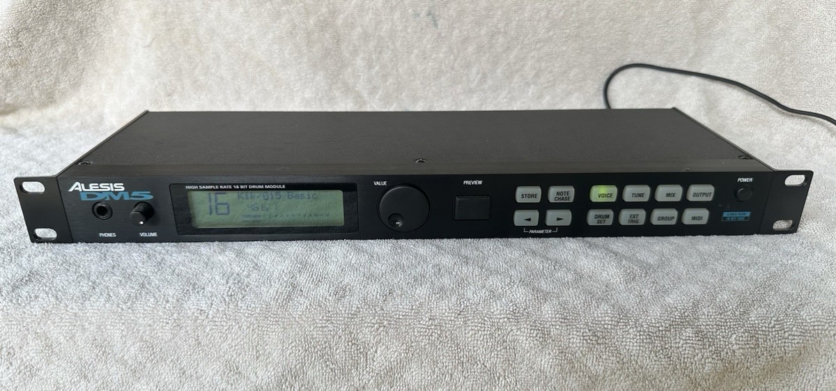 ALESIS アレシス DM5 18 BIT ドラム音源モジュール B092A018○ALESIS