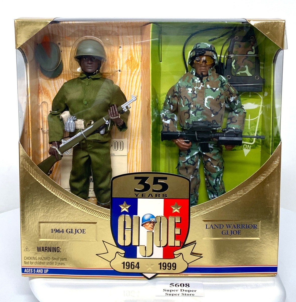 ビンテージGIジョー1964 アクションマリーン通信兵セット②元箱付ハスブロ