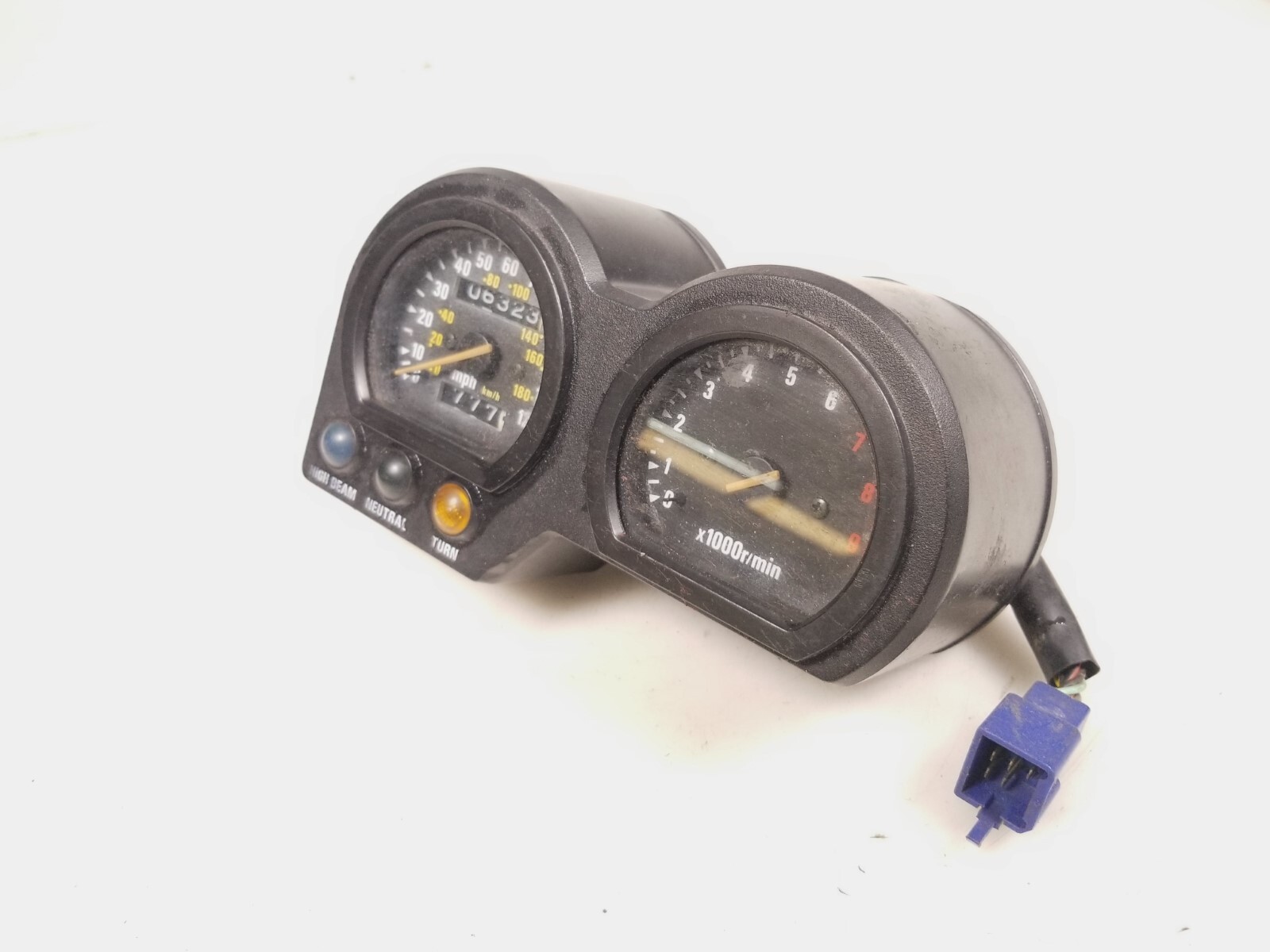 93 Suzuki DR650 DR650S Speedometer Speedo Tach Tachometer Gauge