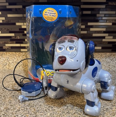 Fisher Price Rocket the Wonder Dog Robotic Pet Silver Untested | eBay