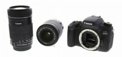 Canon EOS 8000D digital camera double zoom kit | eBay