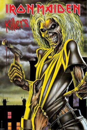 IRON MAIDEN The Trooper Vintage Poster 1984 Funky Ent. #1479 Derek