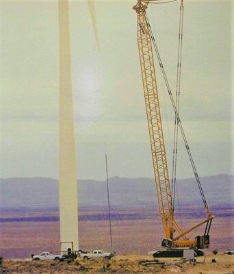 リープヘル LR1280 クローラークレーン 1/50Liebherr LR 1280 Litronic