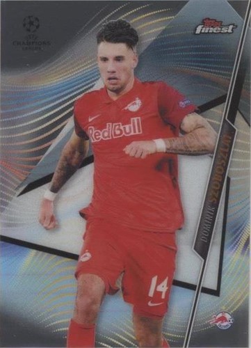 2020-21 Panini Mosaic UCL Dominik Szoboszlai Choice Peacock Prizm